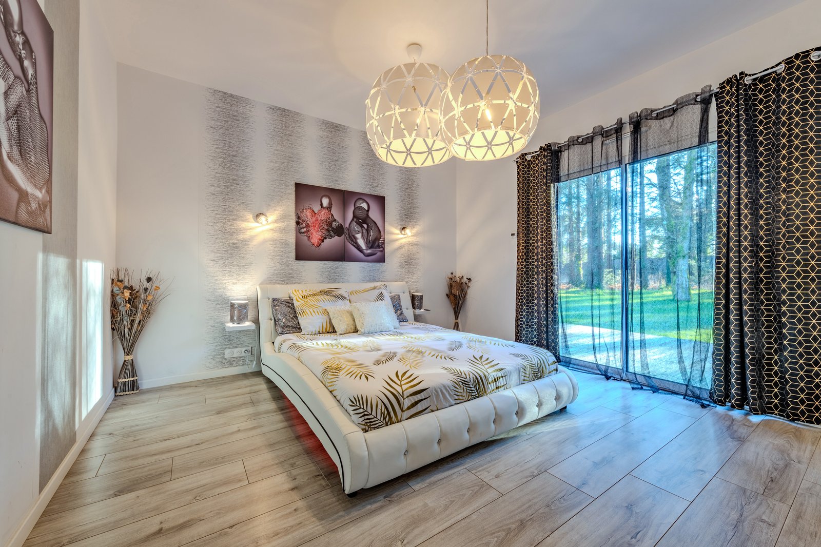 Chambre parentale 1 · lit king size, terrasse privative